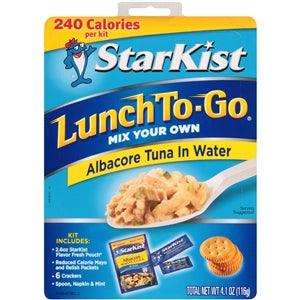 Starkist Lunch To-Go Albacore Tuna-4.1 oz.-12/Case
