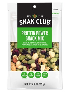 Snak Club Century Snacks Power Protein Mix-4.2 oz.-6/Case