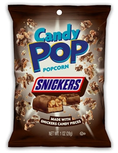 Snaxsational Snicker Popcorn-1 oz.-8/Box-6/Case
