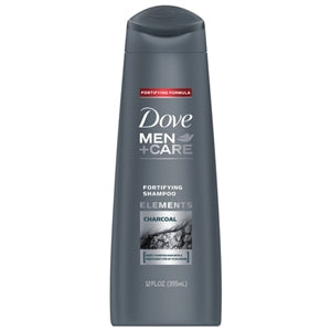 Dove Men+Care Charcoal Fortifying Shampoo-12 oz.-6/Case
