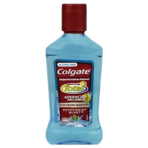 Colgate Total Advanced Pro-Shield Peppermint Blast Mouthwash-2 fl oz.s ...