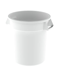 Value Plus 10 Gallon White Container-1 Count-6/Box-1/Case