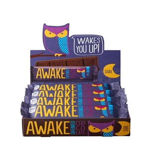 Awake Chocolate Dark Chocolate Bar Retail Pack-1.34 oz.-12/Box-6/Case