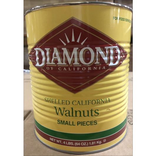 Diamond Of California Small Walnut Pieces-4 lb.-6/Case