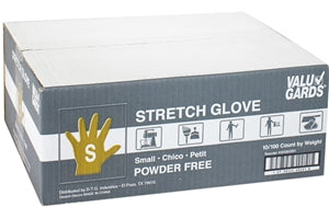 Valugards Poly Stretch Small Glove-100 Each-100/Box-10/Case
