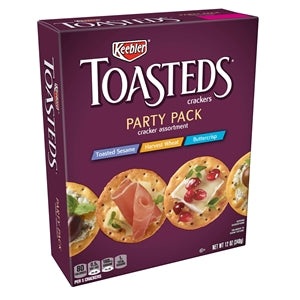 Kellogg's Keebler Party Pack Toasted Medley Crackers-12 oz.-12/Case