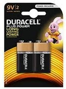 Duracell Ultra Duracell Coppertop 9 Volt Two Pack-2 Each-12/Box-4/Case