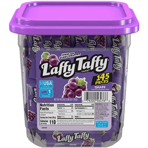 Laffy Taffy Grape-0.34 oz.-145/Box-8/Case