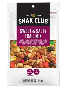 Snak Club Century Snacks Sweet Salty Mix-5.5 oz.-6/Case