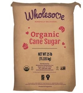 Wholesome Sweetener Organic Cane Sugar-25 lb.