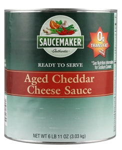 Saucemaker Aged Cheddar Cheese Sauce-107 oz.-6/Case