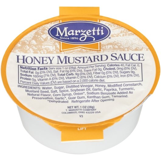 Marzetti Sauce Honey Mustard Single Serve-1 oz.-120/Case