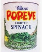 Allen Spinach Low Sodium Chopped-99 oz.-6/Case