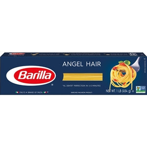 Barilla Angel Hair Capellini Pasta-16 oz.-20/Case MPN# 1000338001 ...