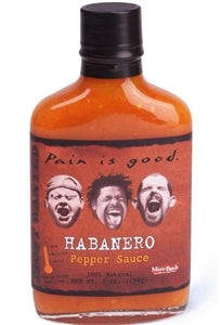 Pain Is Good Habanero Sauce Bottle-7 oz.-6/Case