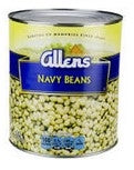 Allen Beans Navy Canned-111 oz.-6/Case
