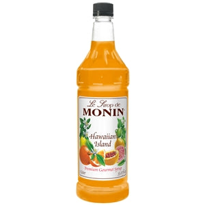 Monin Hawaiian Island Syrup-1 Liter-4/Case