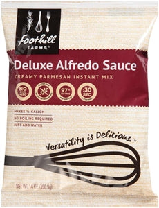 Foothill Farms Deluxe Alfredo Sauce-14 oz.-8/Case