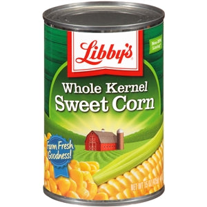 Libby's Libby Whole Kernel Corn-15 oz.-24/Case