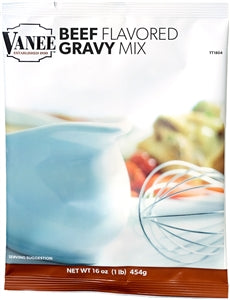 Vanee Beef Flavored Gravy Mix-16 oz.-8/Case