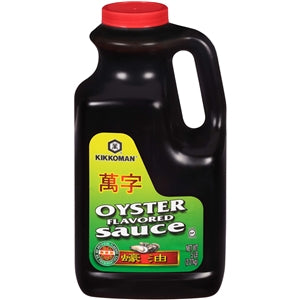 Kikkoman Green Gluten Free Preservative Free Oyster Flavored Sauce-5 lb.-6/Case