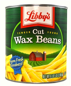 Libby Bean Libby Fancy Wax Cut 4 Sieve-101 oz.-6/Case
