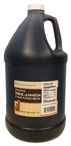 Natural American Foods Molasses Blackstrap-1 Gallon-4/Case