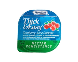 Thick & Easy Clear Thickened Cranberry Juice Cocktail-24 Count-1/Case