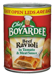 Chef Boyardee Beef Ravioli-15 oz.-24/Case