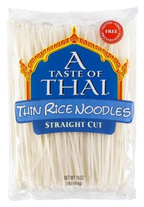 A Taste Of Thai Noodle Thin Rice-1 lb.-6/Case