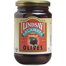 Lindsay Extra Large Pitted Kalamata Imported Olives Bulk-70 oz.-6/Case