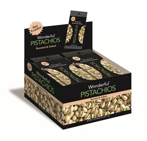 Wonderful Pistachios Roasted & Salted Pistachio-5 oz.-8/Box-3/Case