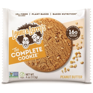 Lenny & Larry's Complete Cookie Peanut Butter Complete Cookie 4 oz.-4 oz.-12/Box-6/Case