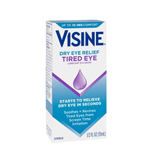 Visine Visine Dry Eye Relief Tired Eye 36/0.5 Fl Oz. | Round Eye Supply