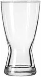 Libbey 12 oz. Heat-Treated Hourglass Pilsner Glass-24 Each-1/Case