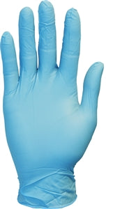 The Safety Zone Vinyl Gloves Powder Free Large Clear-1 Each-100/Box-10/Case