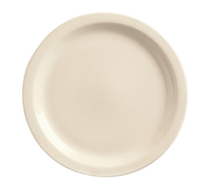 World Tableware Kingsmen White Narrow Rim Plate 7.25"- Cream White-36 Each-1/Case