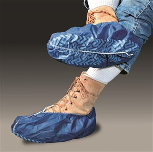 Cellucap Blue Polypropylene Nonskid Shoestring Cover-150 Pair-1/Case