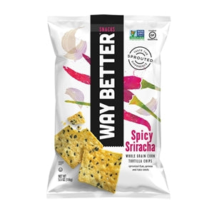 Way Better Snacks Chips Simply Spicy Sriracha-1 oz.-12/Case