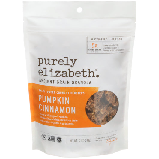 Purely Elizabeth Pumpkin Cinnamon Ancient Grain Granola-1 Each-6/Case