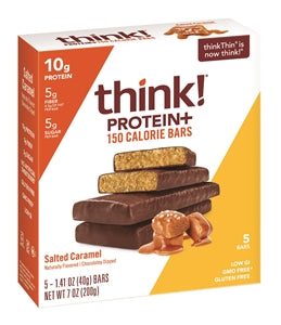 Thinkthin Salted Caramel Protein And Fiber Bars-7.05 oz.-6/Box-4/Case