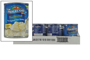 Progresso New England Clam Chowder Soup-18.5 oz.-12/Case