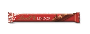 Lindt & Sprungli Lindor Milk Chocolate Stick Horizontal Tray-1.3 oz.-30/Box-8/Case