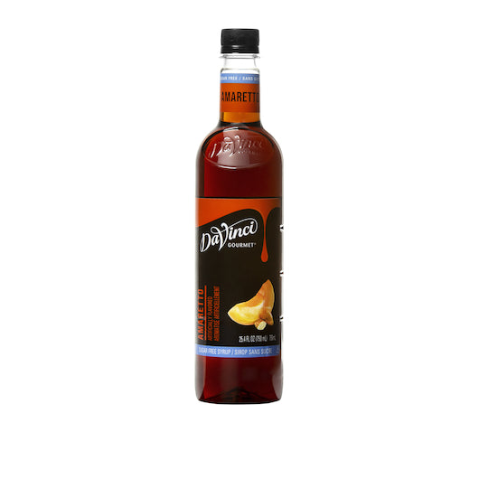Davinci Gourmet Gourmet Sugar Free Amaretto Syrup-750 Milliliter-4/Case