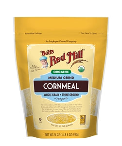 Bob's Red Mill Natural Foods Inc Medium Grind Corn Meal-24 oz.-4/Case