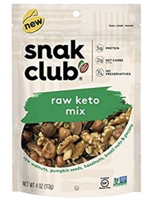 Snak Club Raw Keto Mix-4 oz.-6/Case