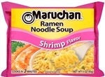 Maruchan Ramen Shrimp Flavored Ramen Noodle Soup-3 oz.-24/Case