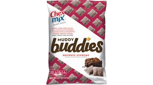 Chex Mix Muddy Buddies Brownie Supreme Snack Mix-4.5 oz.-7/Case