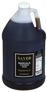 Savor Imports Marsala Cooking Wine Bulk-1 Gallon-4/Case