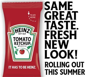 Heinz Ketchup Single Serve  1000 Each  7Gm-15.43 lb.-1/Case